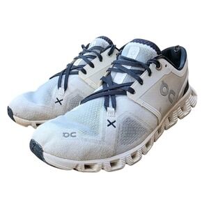 Cloud X 3 Running Shoes Ivory White Black Athletic Sneakers Women